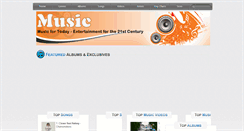 Desktop Screenshot of music4today.biz